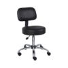 Revolving Stool Chair with Backrest