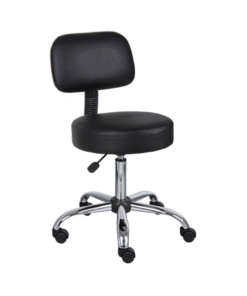 Revolving Stool Chair with Backrest