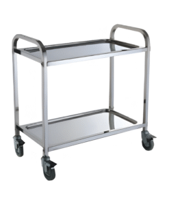Stainless Steel Trolley 2 Shelves