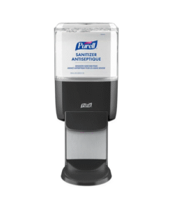PURELL ES4 Hand Sanitizer Dispenser ? Graphite Push-Style with Wall Shield