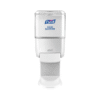 PURELL ES4 Hand Sanitizer Dispenser ? White Push-Style with Wall Shield