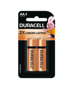Duracell AA Alkaline Batteries MedFlow 2 Count