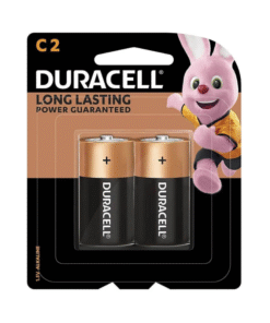Duracell C Alkaline Batteries MedFlow 2 Count