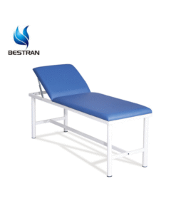 Powder coated Steel Examination Couch with Paper Roll Holder