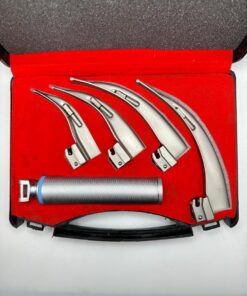 Macintosh Standard Laryngoscope Set of 4 Blades